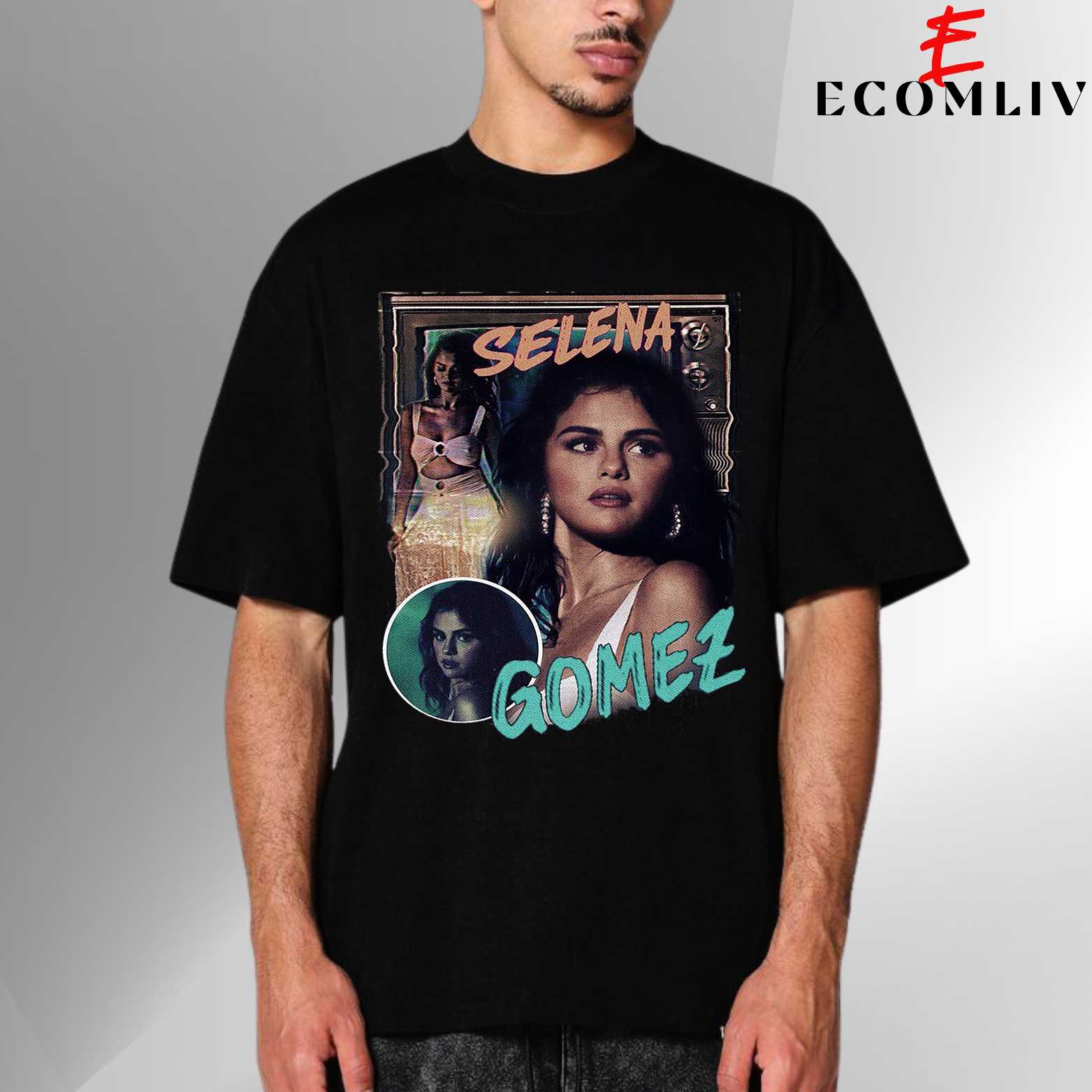 Selena Gomez Vintage T-Shirt, Unisex Streetwear Tee